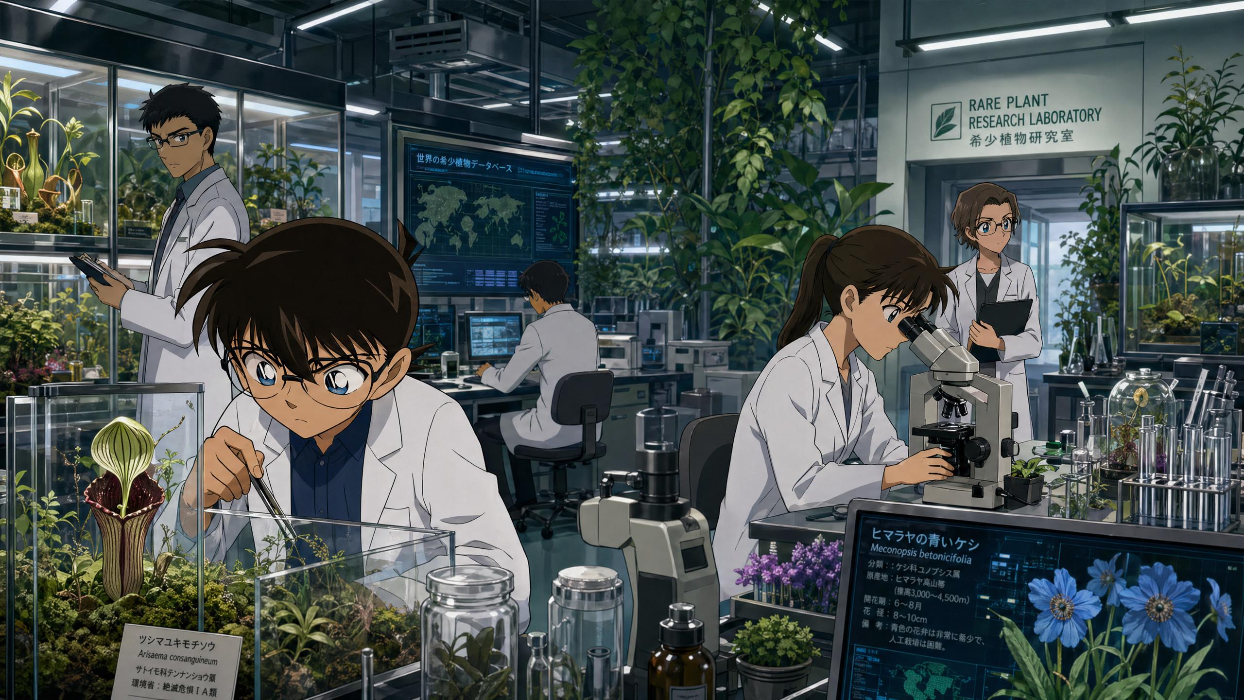 小马拉大车植物视频-植物实验室